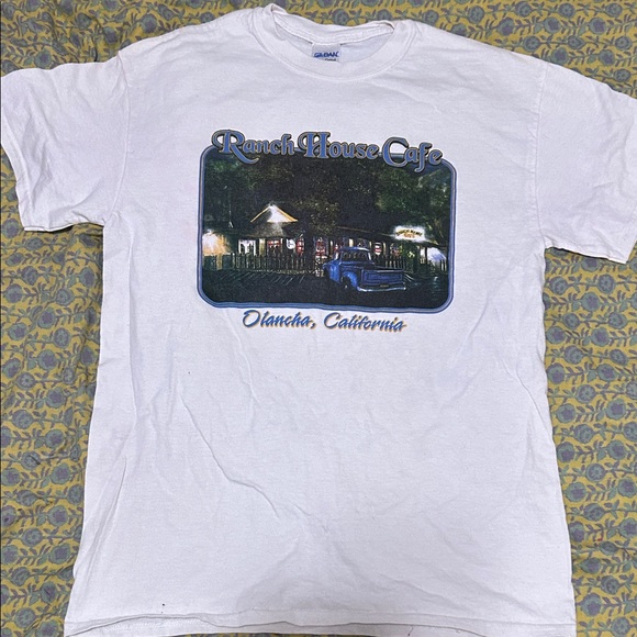 Gildan Other - Gildan White Ranch House Cafe T-Shirt